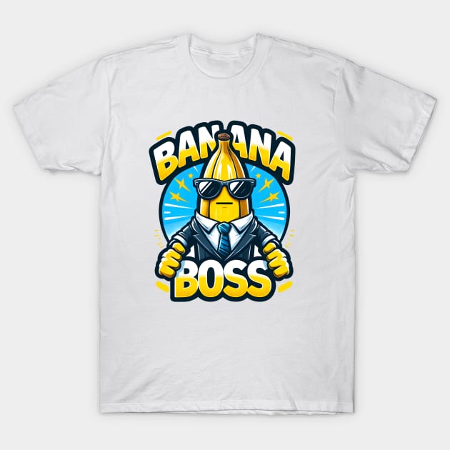 Banana Boss T-Shirt by MtWoodson